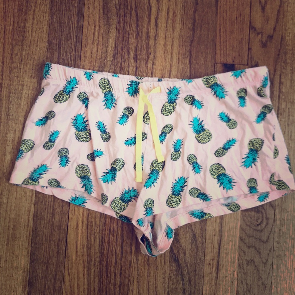 Forever 21 Pineapple Sleep Shorts